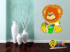 Виниловые наклейки Львенок и черепаха