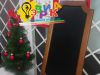 Грифельные доски в деревянной раме.