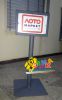 Парковочные столбики рекламные