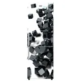 Наклейка на � олодил� ник 3D «Об� ёмн� е � ё� н� е к� б� »