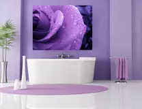 Винилов� е наклейки в ванн� � комна� � Цве� �