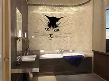Винилов� е наклейки в ванн� � комна� � КОТЭ и ко