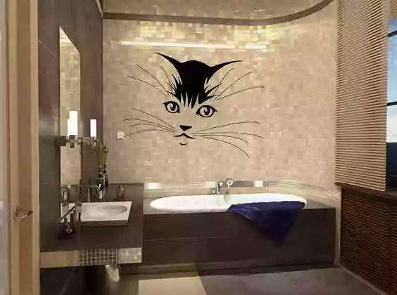 Винилов� е наклейки в ванн� � комна� � КОТЭ и ко