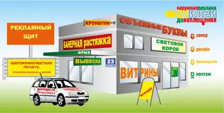 Изго� овление п� оизводс� во на� � жной � еклам� в Киеве
