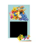 Де� ская доска самоклейка для � исования мелом Винни П� � 50Х80