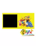Де� ская доска самоклейка для � исования мелом Винни П� � 60Х90
