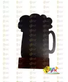 Меловой � енник к� � жка на де� евянной подс� авке 8Х10
