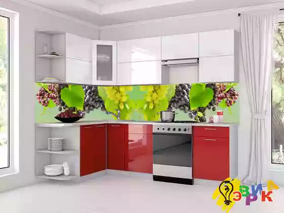 Фа� � � к для к� � ни из плас� ика Виног� адная лоза