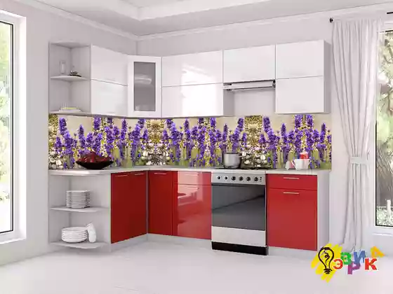 Фа� � � к для к� � ни из плас� ика Лавандовое поле