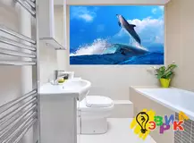 Винилов� е наклейки в ванн� � п� еми� м Дел� � ин